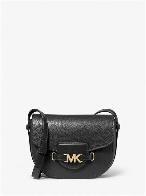 michael kors reed saddle bag|Michael Kors saddle crossbody bag.